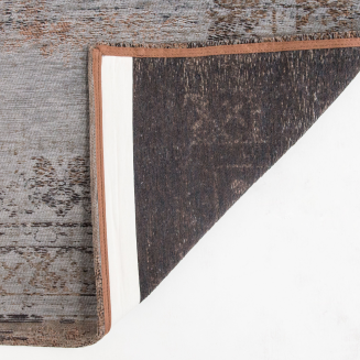  Louis de Poortere Fading World Medallion gray ebony carpet - 7