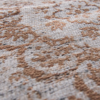  Louis de Poortere Fading World Medallion gray ebony carpet - 4