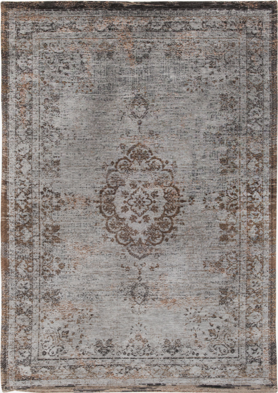  Louis de Poortere Fading World Medallion gray ebony carpet