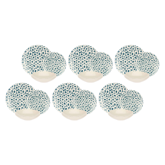  Dinner service for 6 people Rose&Tulipani Sea Stones - 7
