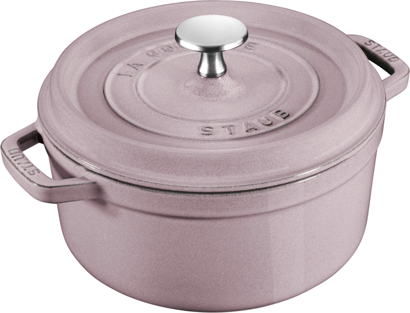  Staub round cast iron pot - 1.7 ltr, Cherry Blossom