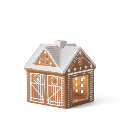 Latarnia na tealight Kähler Gingerbread Lighthouse Christmas Stable