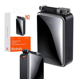 Power Bank Mcdodo MC-0561 Digital Dis 25000mAh,100W (czarny) - 3