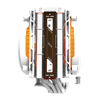 Chłodzenie CPU DARKFLASH E400 PLUS (białe) - 6
