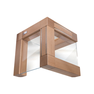 Artelegno Grand Prix magnetic beech wood knife block