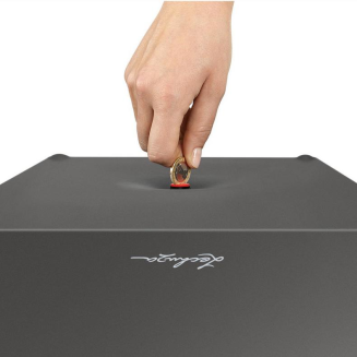  Lechuza Canto Premium 40 column flowerpot, white gloss - 3