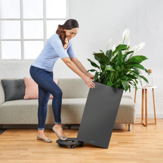  Lechuza Canto Premium 40 column flowerpot, white gloss - 9