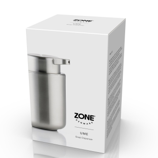 Dozownik do mydła Zone Denmark Ume Brushed steel 0.25l - 2