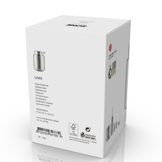 Dozownik do mydła Zone Denmark Ume Brushed steel 0.25l - 3