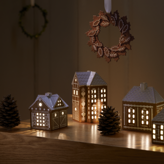 Latarnia na tealight Kähler Gingerbread Lighthouse Large - 9