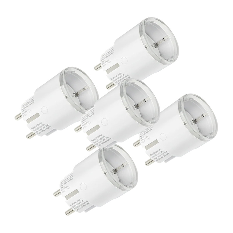 Gniazdko smart SHELLY Plug S MTR Gen3 12A 5 szt. (biała)