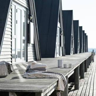  Beach towel Zone Denmark Inu Soft Grey 100x180 cm - 2