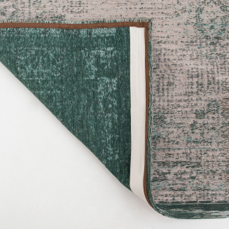  Louis de Poortere Fading World Medallion jade oyster rug - 7