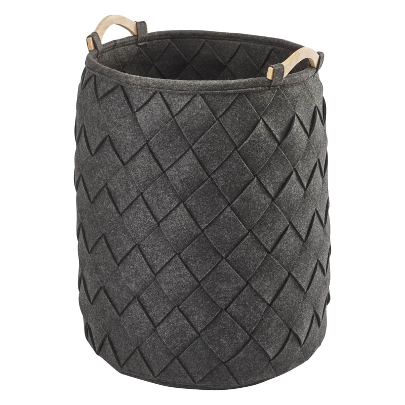  Aquanova Amy Dark Gray laundry basket