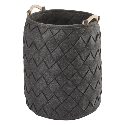 Aquanova Amy Dark Gray laundry basket