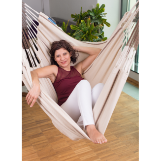  La Siesta Habana nougat kingsize hammock chair - 3