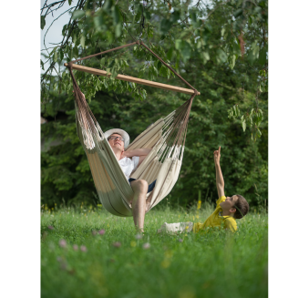  La Siesta Habana nougat kingsize hammock chair - 4