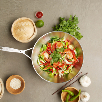  Demeyere Industry steel wok 5 - 30 cm - 3