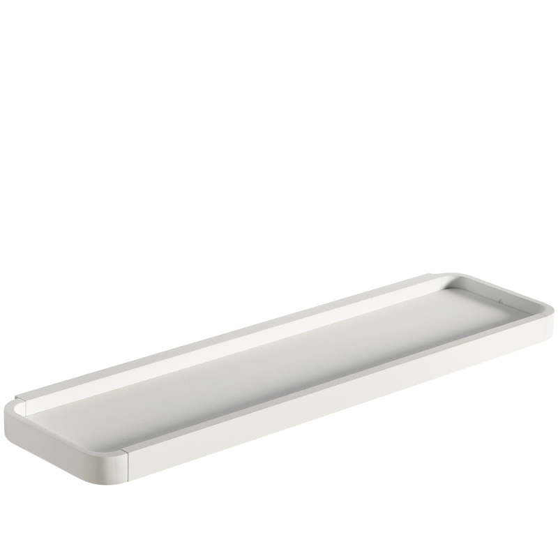 Zone Denmark Rim White Bathroom Shelf 44cm