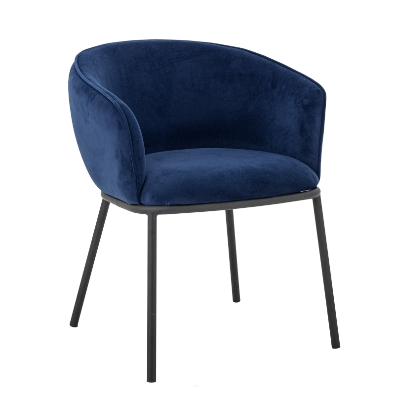  Bloomingville Cortone Blue chair