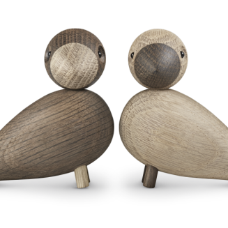  Kay Bojesen Lovebirds wooden figurines - 2 pieces - 2