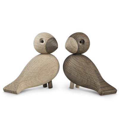  Kay Bojesen Lovebirds wooden figurines - 2 pieces