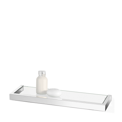 Zack Linea bathroom shelf, glossy, 46 cm
