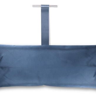 Fatboy Headdemock Deluxe Jeans Light Blue hammock with black stand - 5