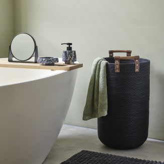  Aquanova Cino Black laundry basket - 5