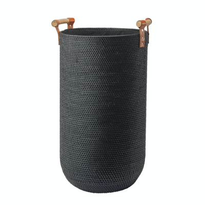  Aquanova Cino Black laundry basket