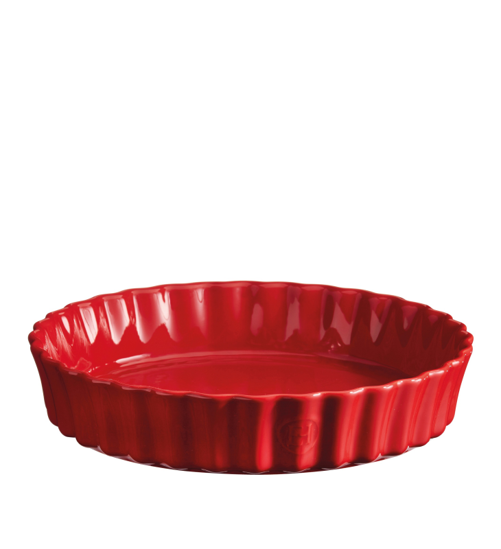  Emile Henry tart dish 24 cm red