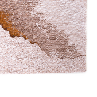  Louis de Poortere Meditation Lagoon Chestnut round rug - 4