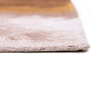  Louis de Poortere Meditation Lagoon Chestnut round rug - 6