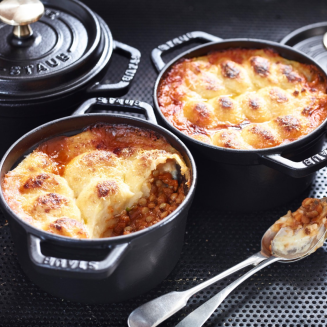  Mini round cast iron pot Staub - 250 ml, Black - 2