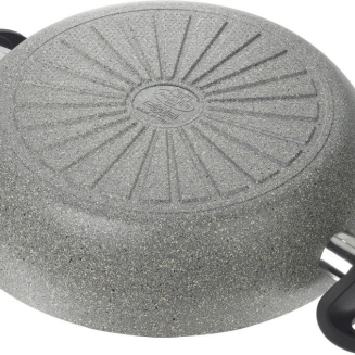  Deep granite induction frying pan with 2 handles Ballarini Ferrara - 28 cm - 4