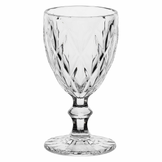  Set of 6 Rose&Tulipani Diamond Glasses, Transparent, 250 ml - 3