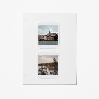Fotoalbum - Narożniki do montażu zdjęć białe 48 szt | PRINTWORKS - 3