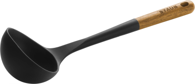  Staub ladle spoon - 31 cm, Brown and black