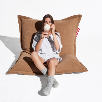 Fatboy Original Slim Cord Teddybear pouffe 155x120 cm - 5