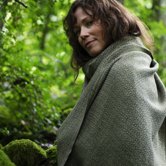  Lapuan Kankurit Koli blanket beige-olive 135x170 cm - 4