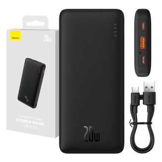 Powerbank BASEUS Airpow 10000mAh (czarny) - 10