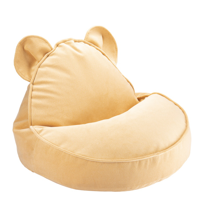  Wigiwama Bear Velvet Salted Caramel Children's Pouf