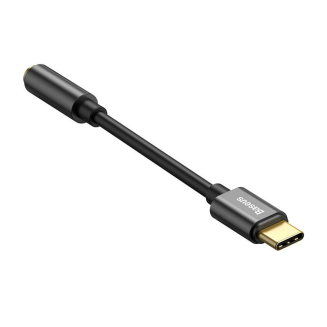 Adapter audio Baseus L54 USB-C + mini jack 3,5mm (czarny) - 5