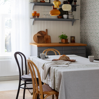  Tablecloth-bedspread Lapuan Kankurit Usva linen-white 150x260 cm - 5