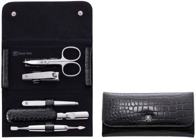  Zwilling Twinox Travel Set - Leather Case, 2 Pieces - Red