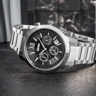 Zegarek Męski Skmei 9097BK + BOX - 7