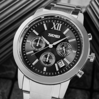Zegarek Męski Skmei 9097BK + BOX - 6