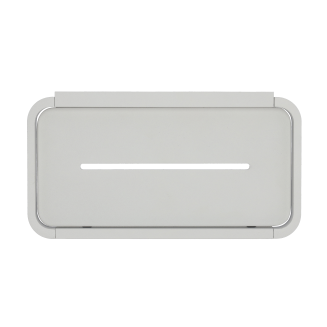 Zone Denmark Rim White Shower Shelf 22cm - 4