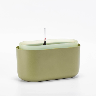 PLASTIA TOLITA Donica samonawadniająca prostokątna 31x16 cm zielony - 2