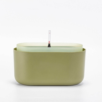 PLASTIA TOLITA Donica samonawadniająca prostokątna 31x16 cm zielony - 3